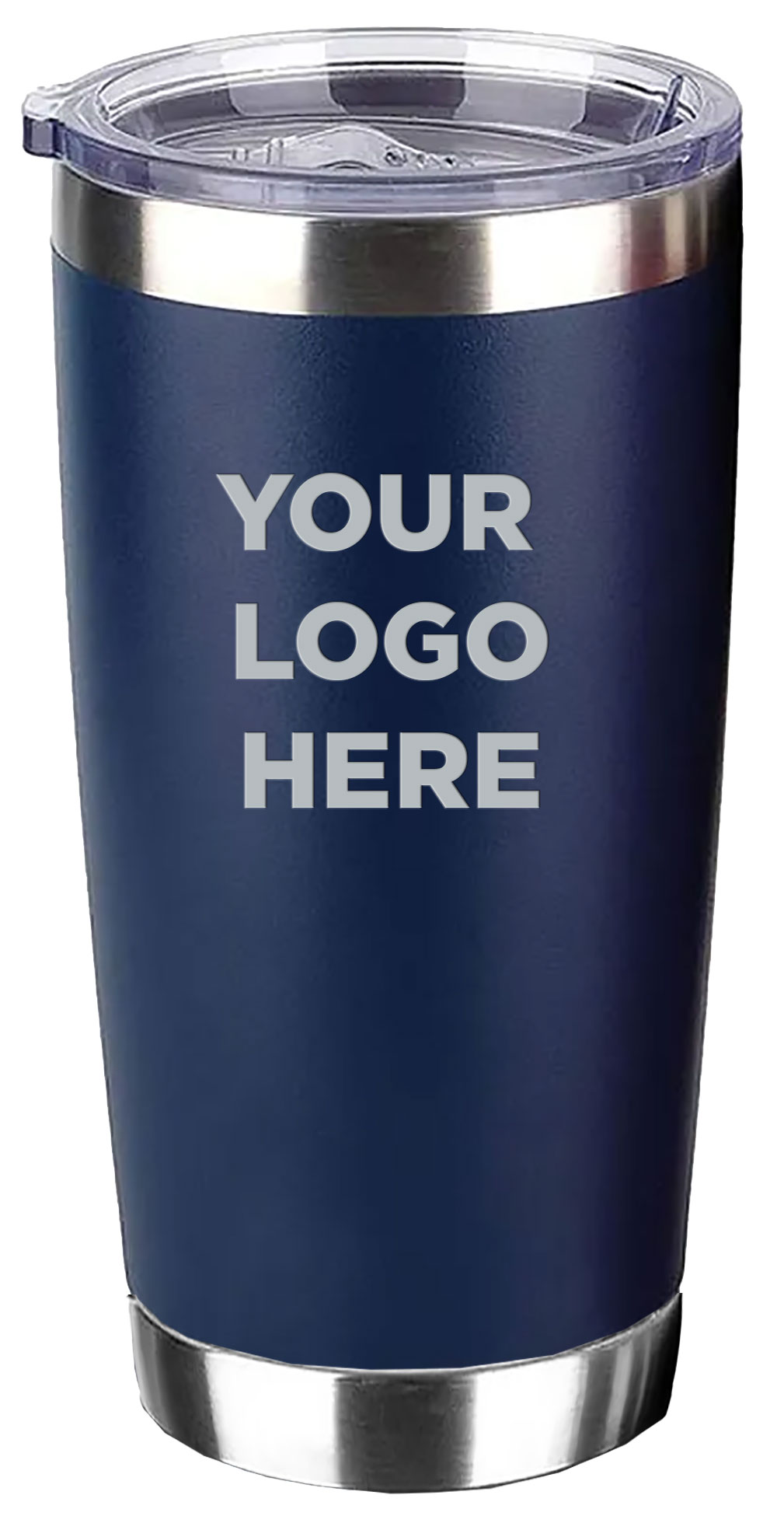 20 Oz. Stainless Steel Travel Tumbler - Includes 1 Color Logo
