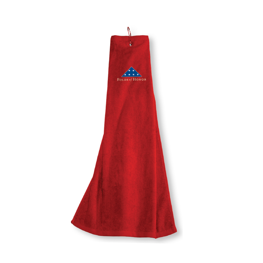Folds of Honor Velour Towel (Embroidered)
