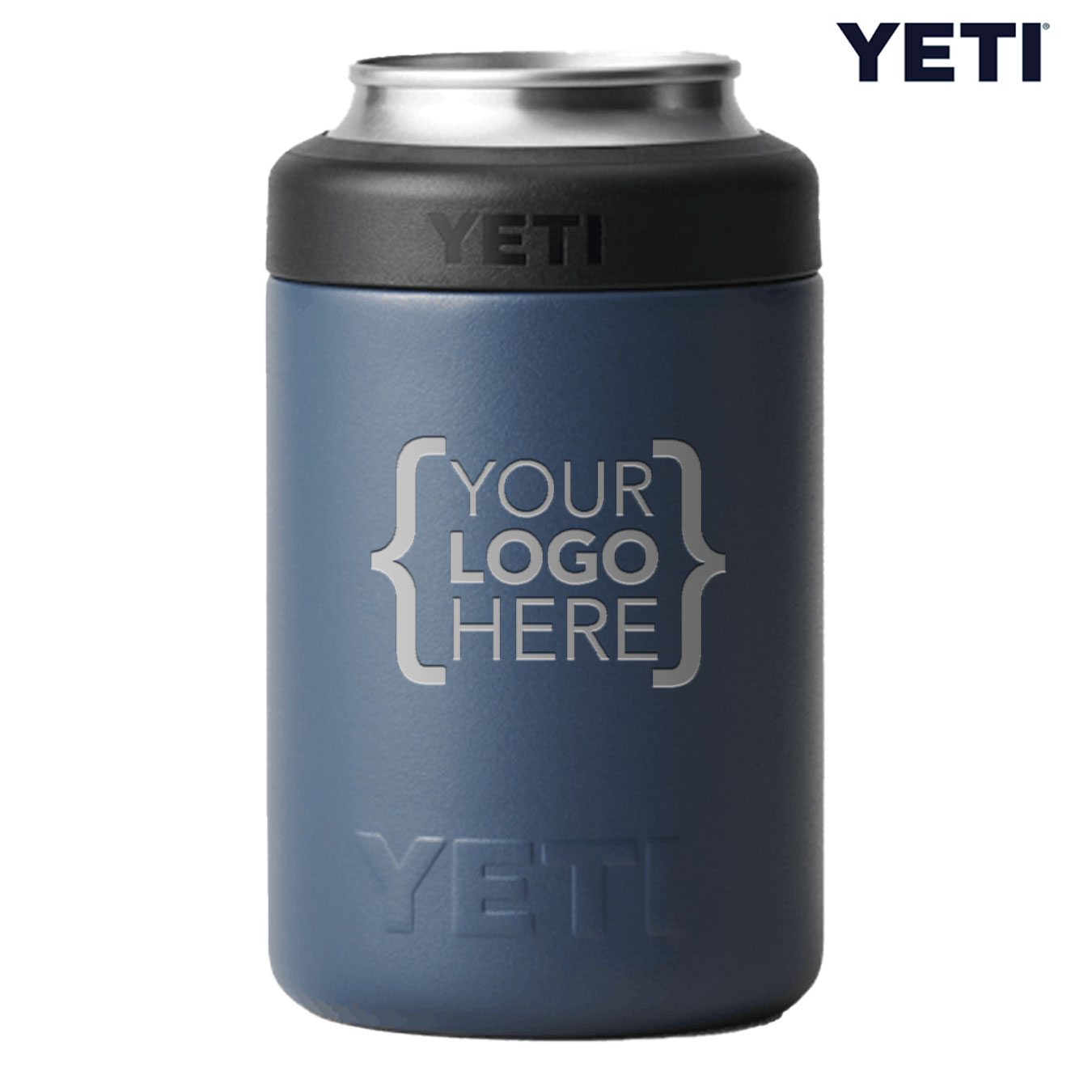 Yeti Rambler 12oz Colster Can Insulator - 1 Engraved Logo [Minimum Order: 15 Pcs]