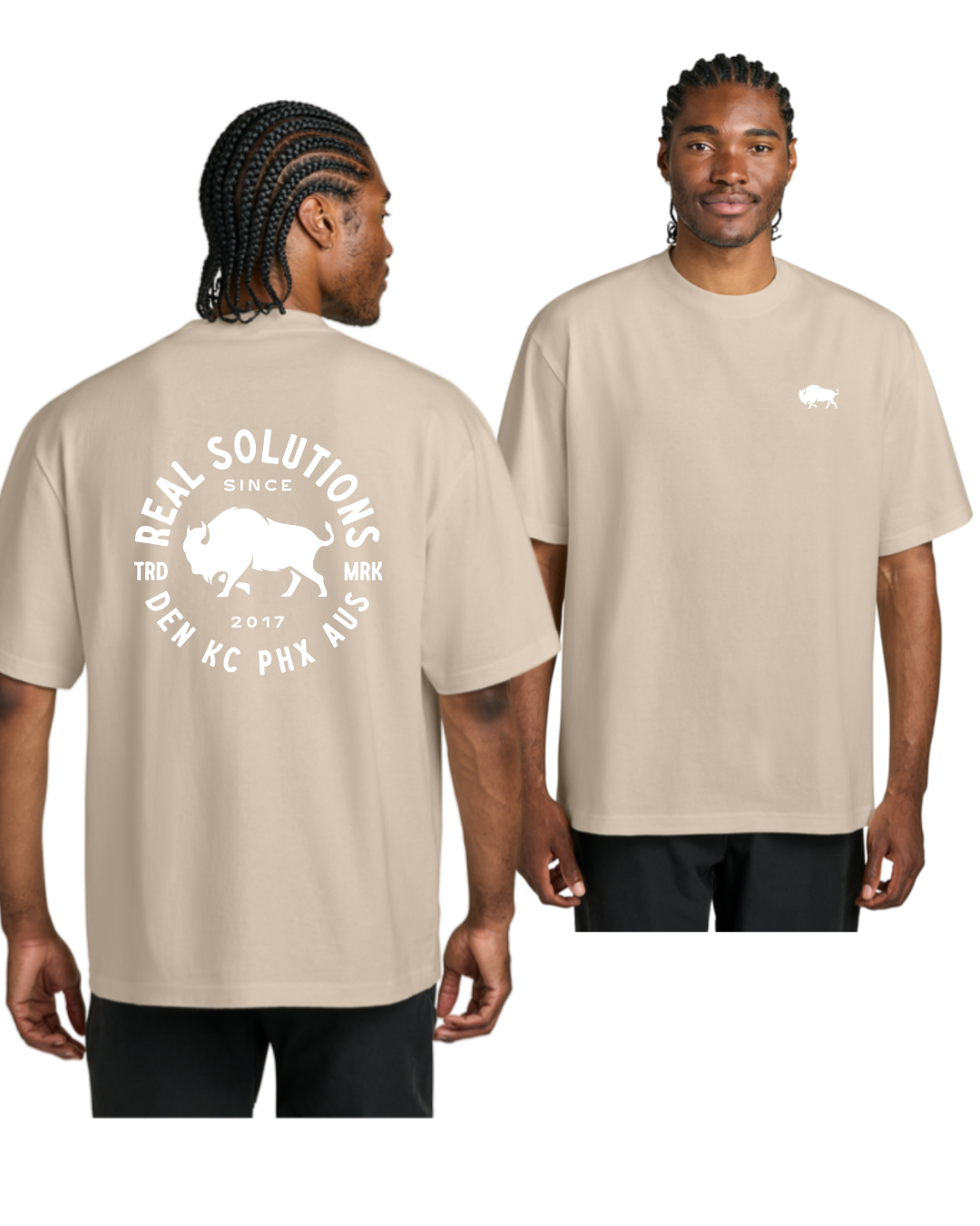 District 7-Oz. Gritty Tee DT7075