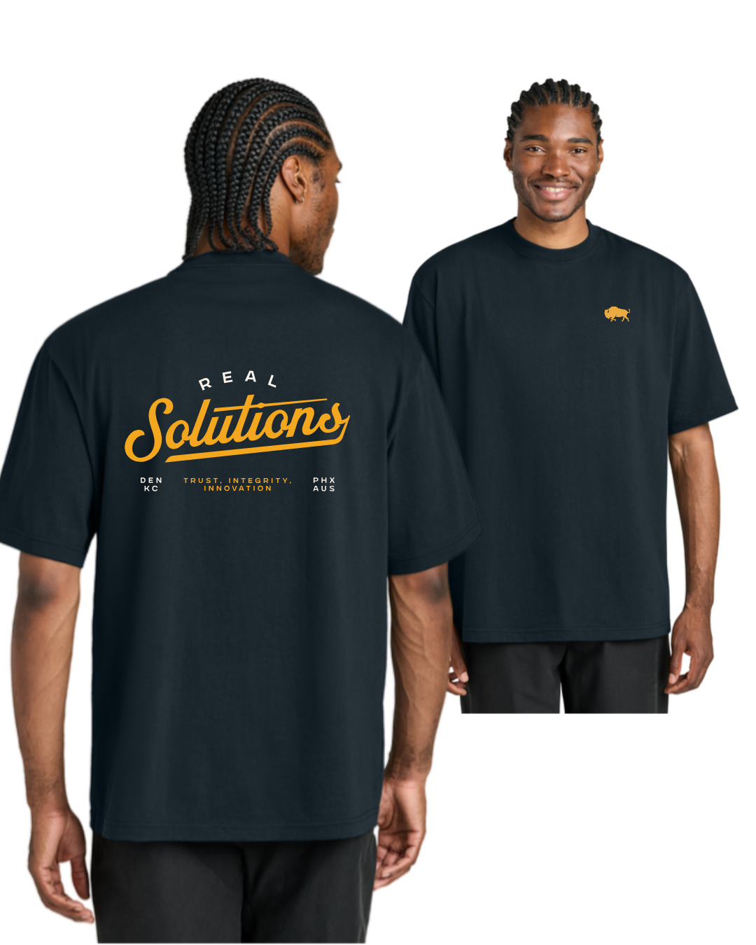 District 7-Oz. Gritty Tee DT7075