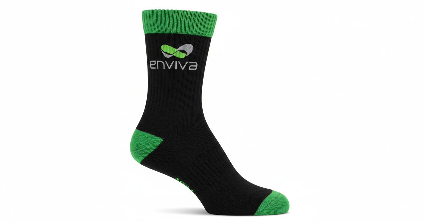IMPORT Custom Jacquard Crew Sock