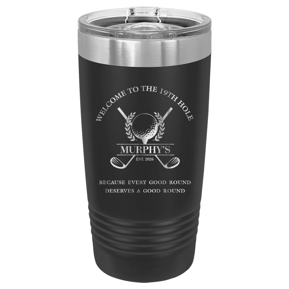 Polar Camel 20 oz. Tumbler - Every Good Round Deserves A Good Round Design