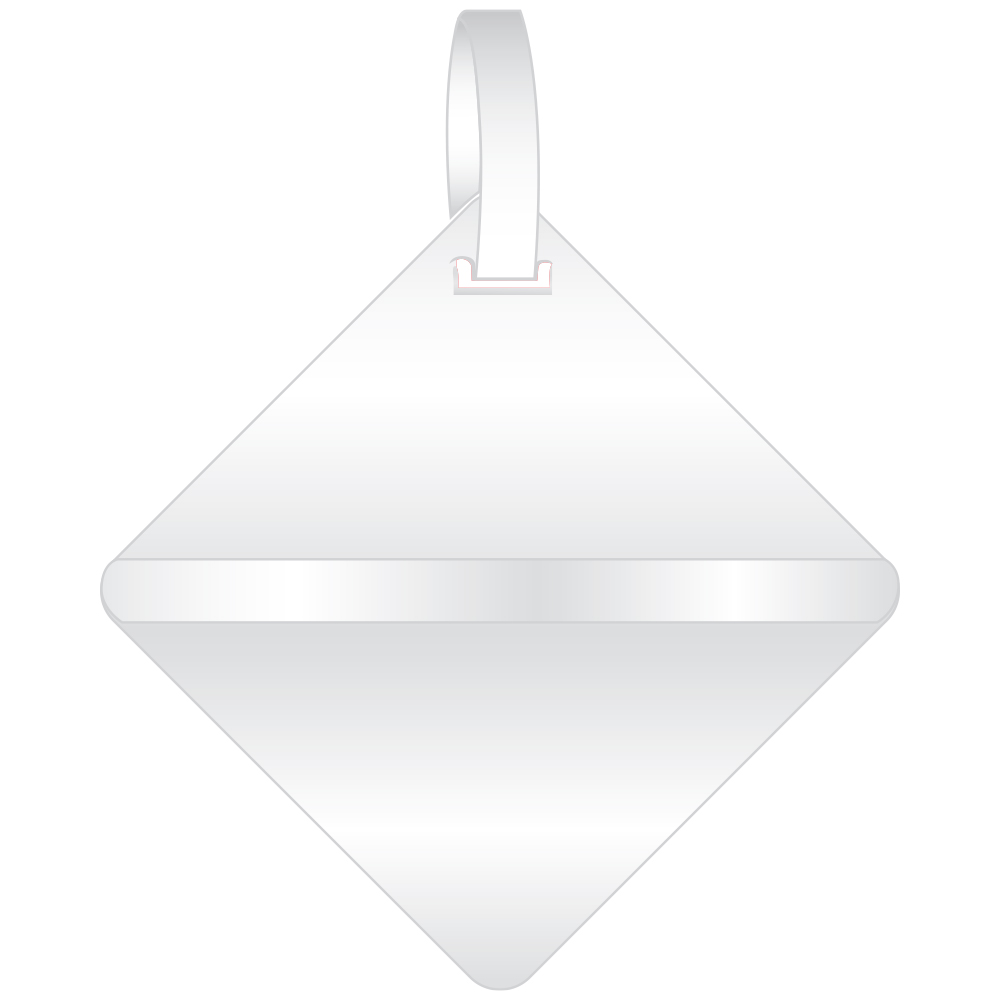 Diamond Club Bag Tags