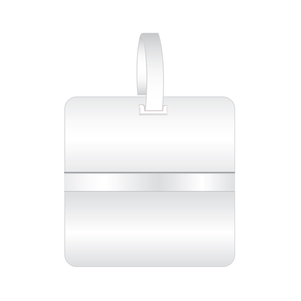 Square Club Bag Tags