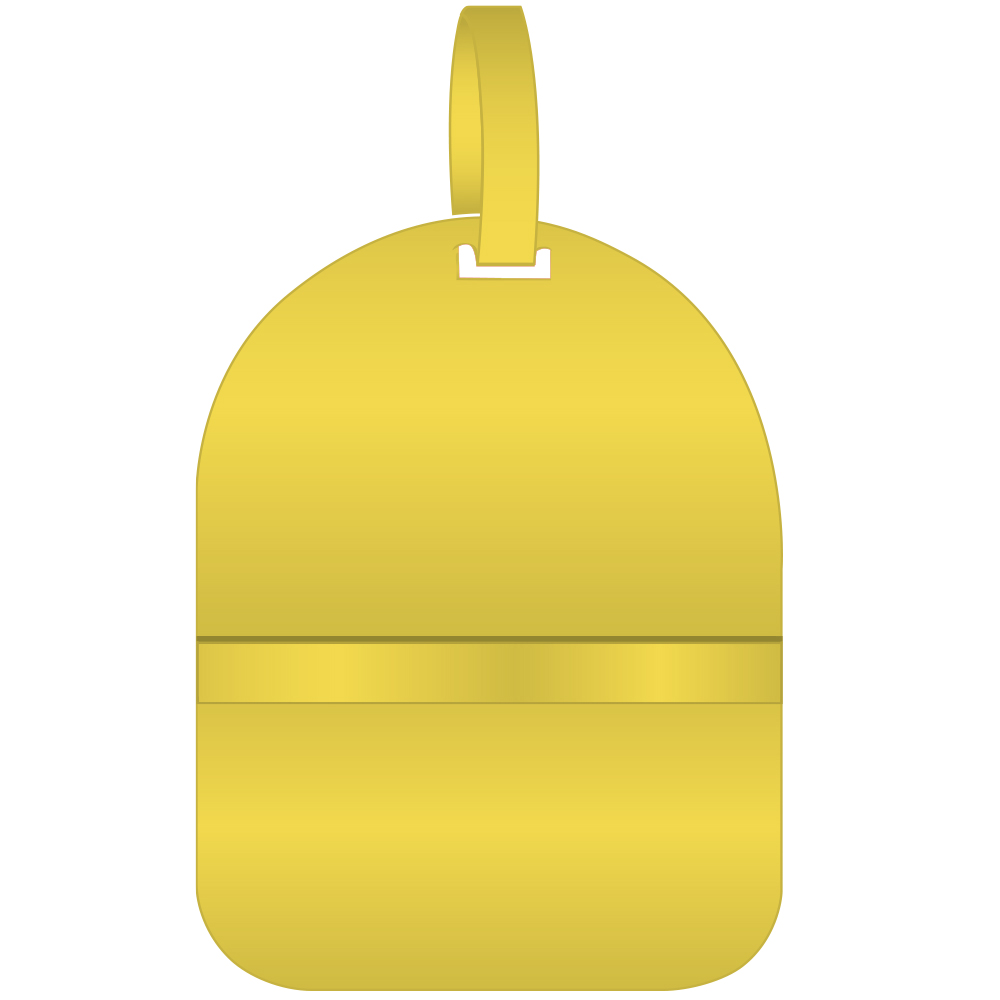 Tombstone Club Bag Tags